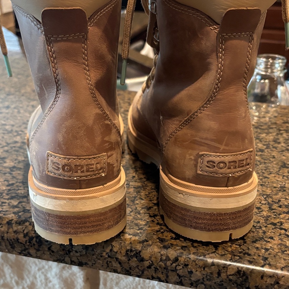 Sorel Men's Brown Leather Boots - Picture 3 of 3